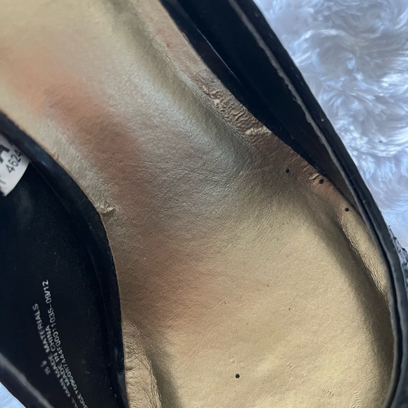 WOMEN’S MOSSIMO SPARKLE GLITTER BLACK STILETTOS HEELS - Picture 14 of 14